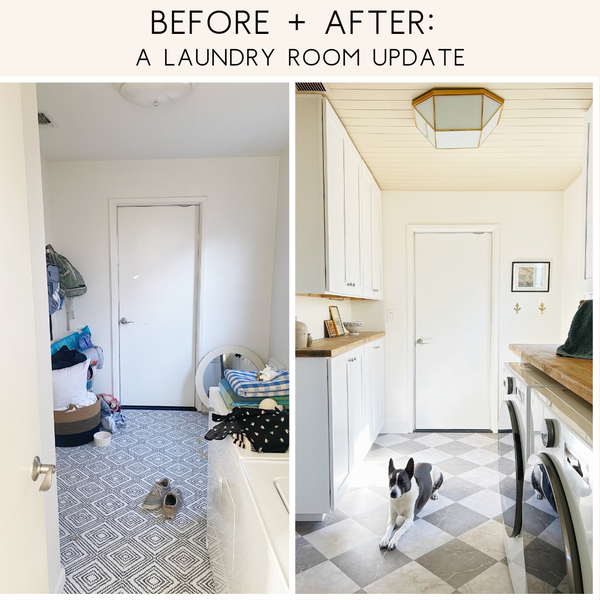 B + A: Laundry Room Overhaul!