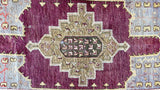 Dusty Periwinkle Turkish Small Area Rug